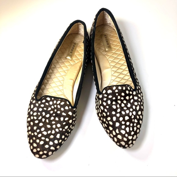 Birdies Shoes - Women NWOT Birdies flats caw hair, sz 8,5